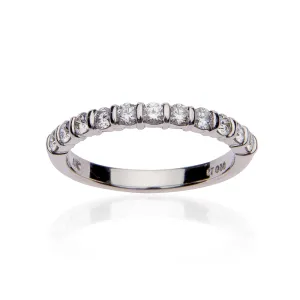 Fink's 11 Round Diamond Bar Set Band