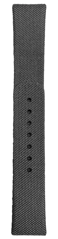 Formex Essence Deployant Grey Nylon Strap 22mm