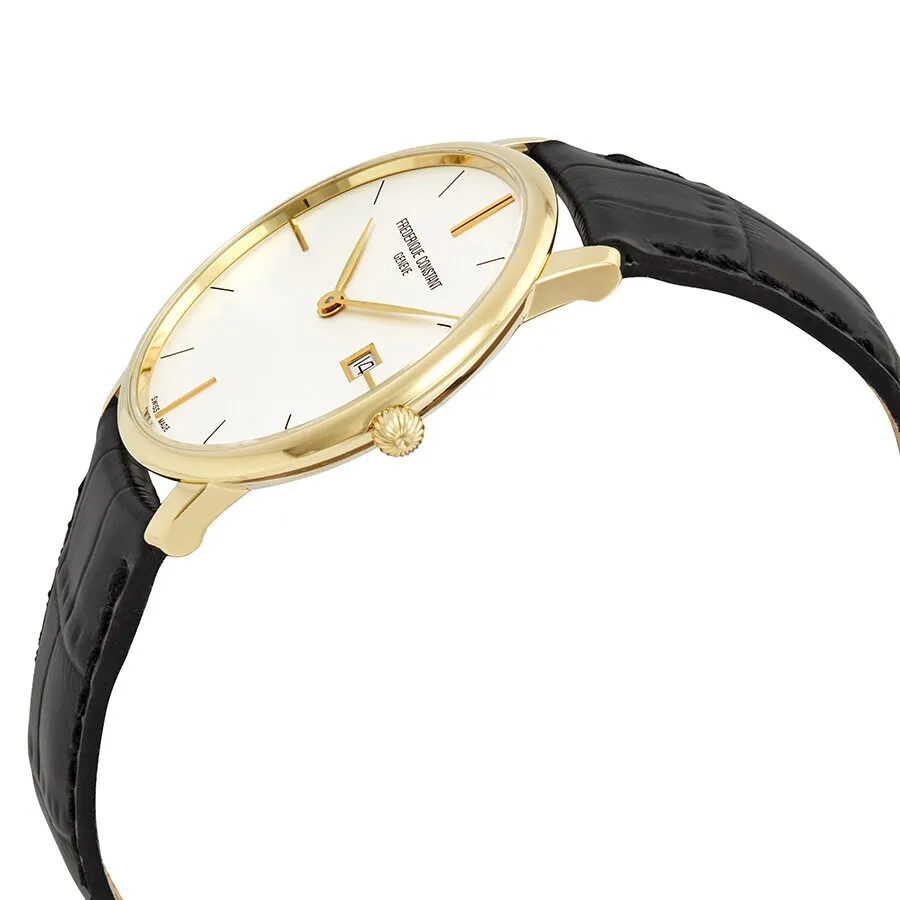 Frederique Constant Slimline White Dial Men's Watch FC-220BV5S5