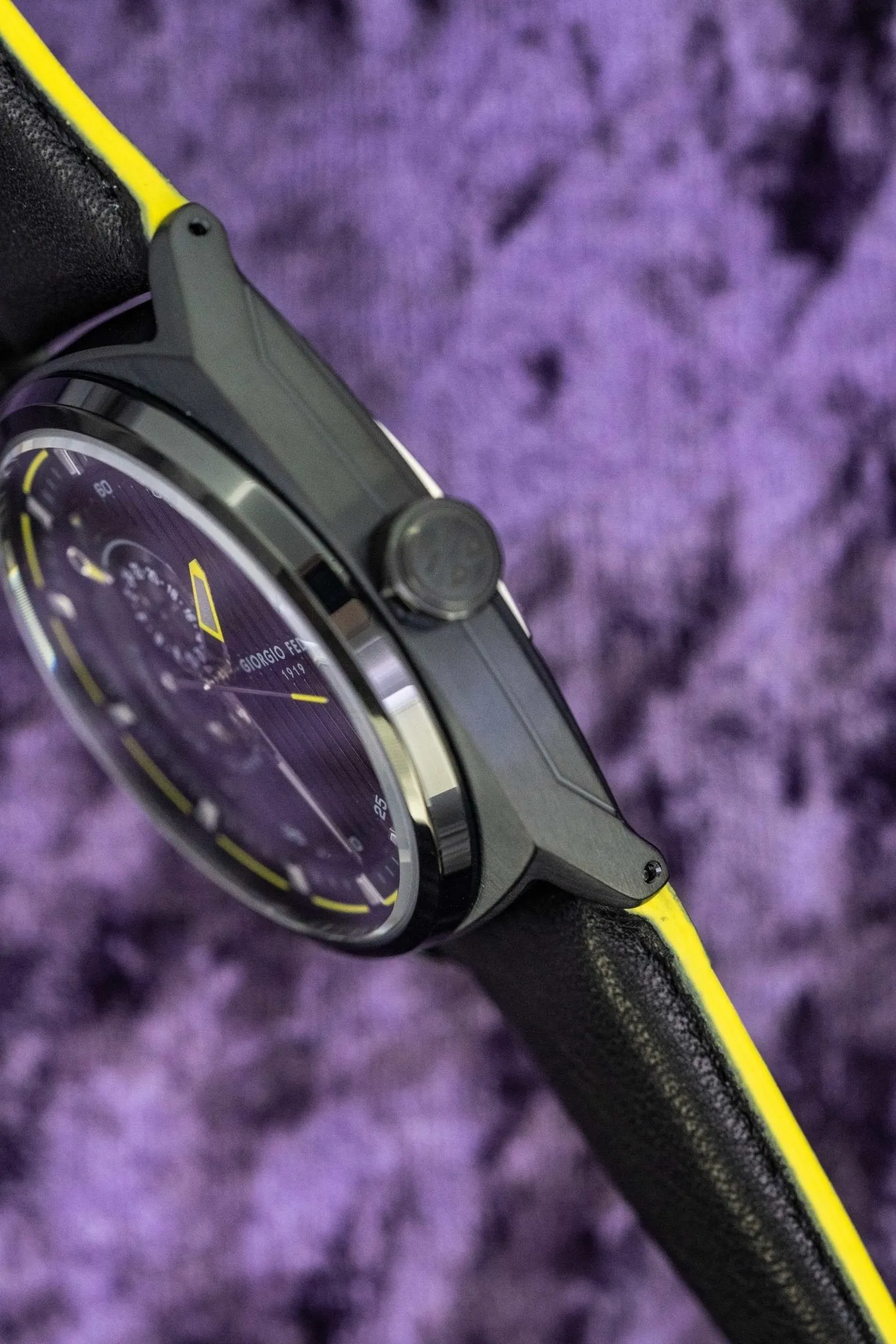 Giorgio Fedon Legend Yellow Black PVD GFCN002