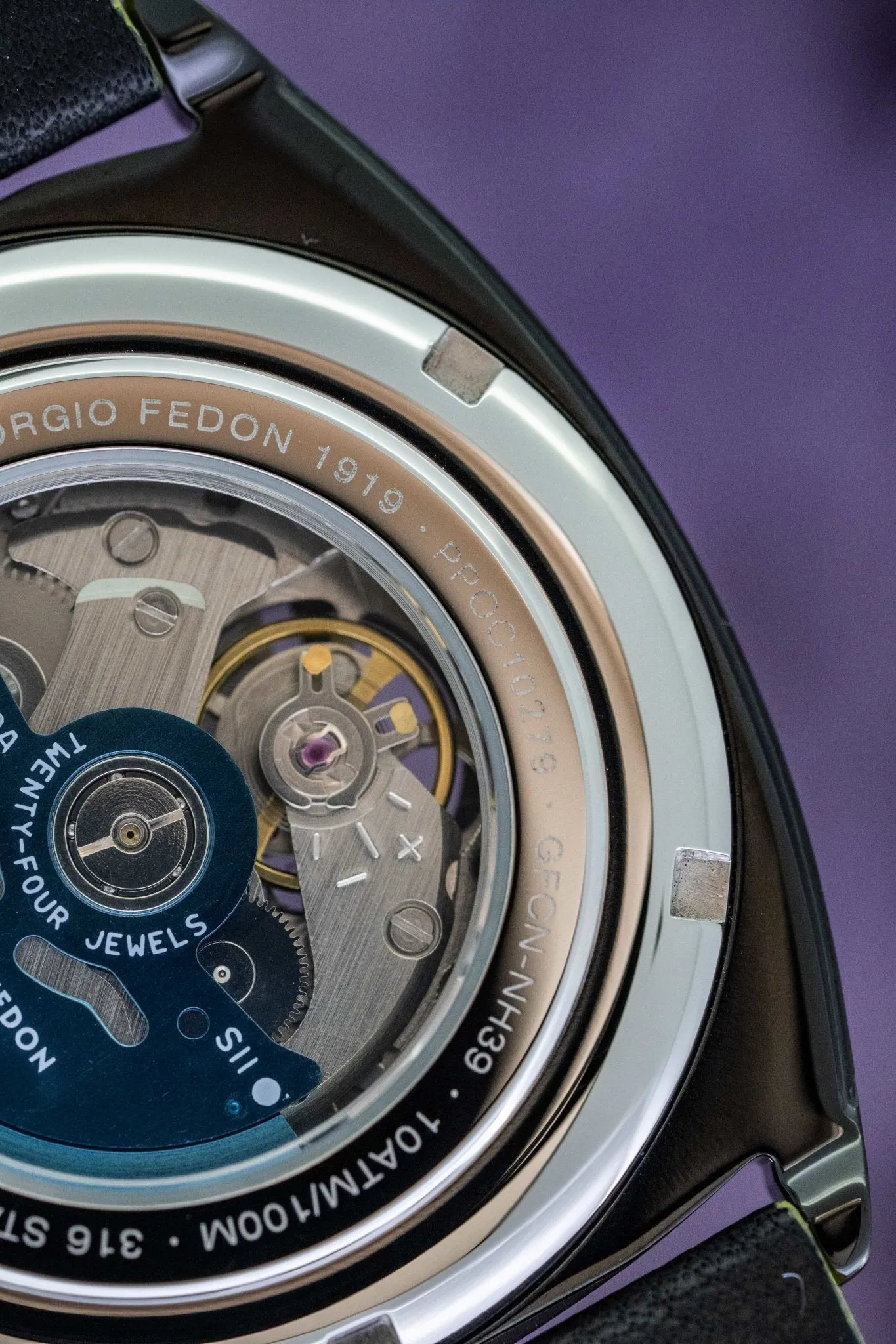 Giorgio Fedon Legend Yellow Black PVD GFCN002