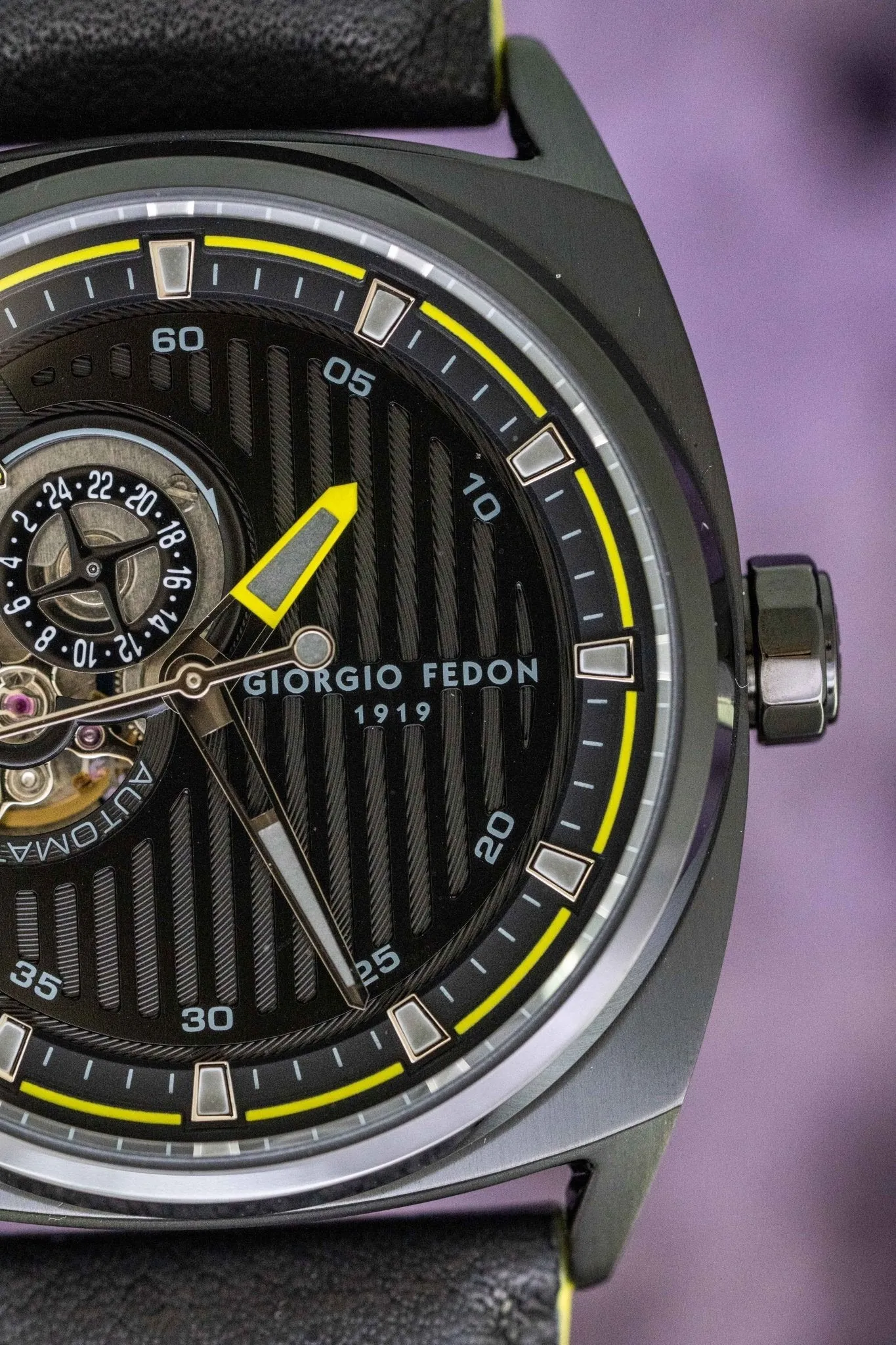 Giorgio Fedon Legend Yellow Black PVD GFCN002