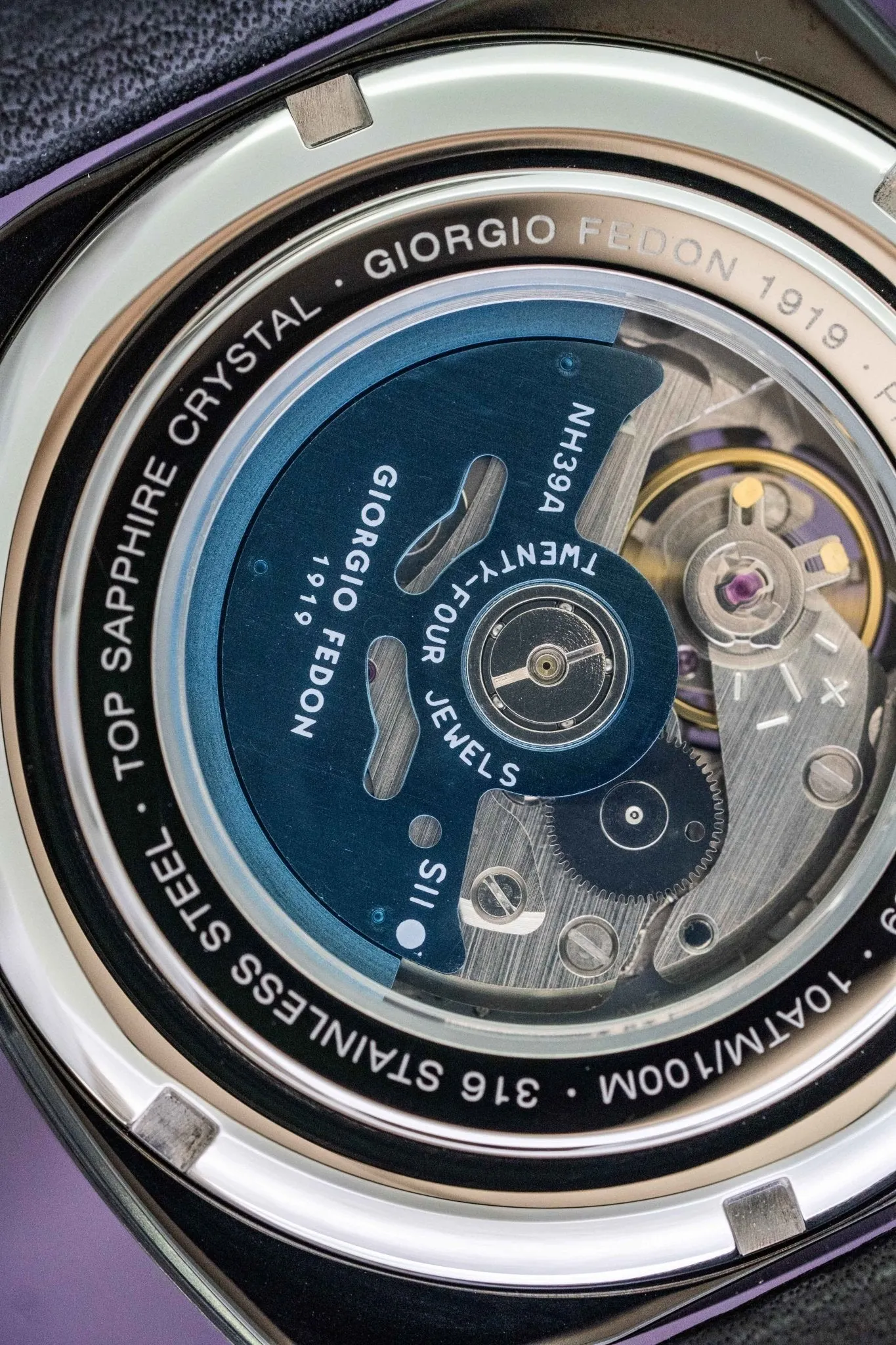 Giorgio Fedon Legend Yellow Black PVD GFCN002