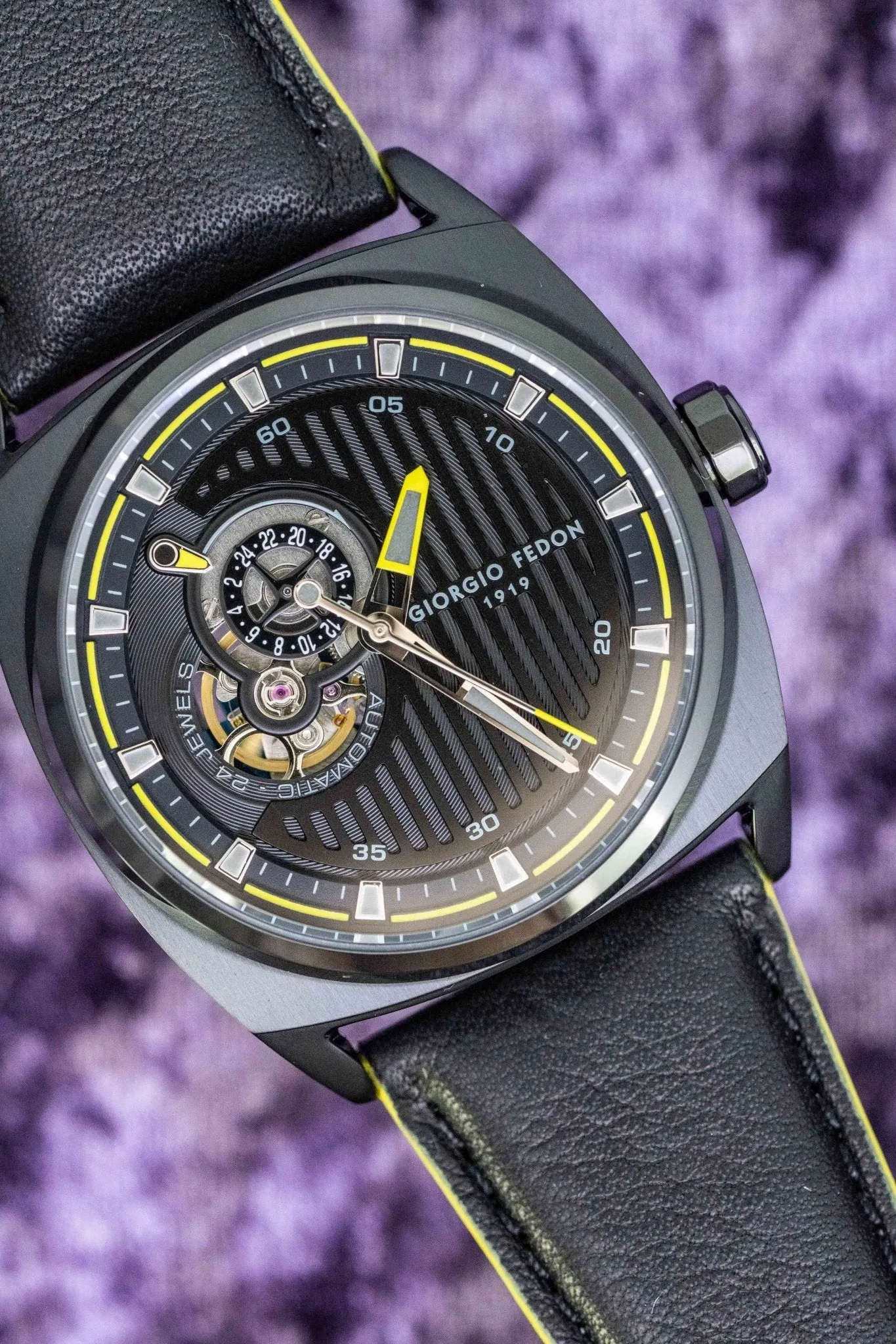 Giorgio Fedon Legend Yellow Black PVD GFCN002