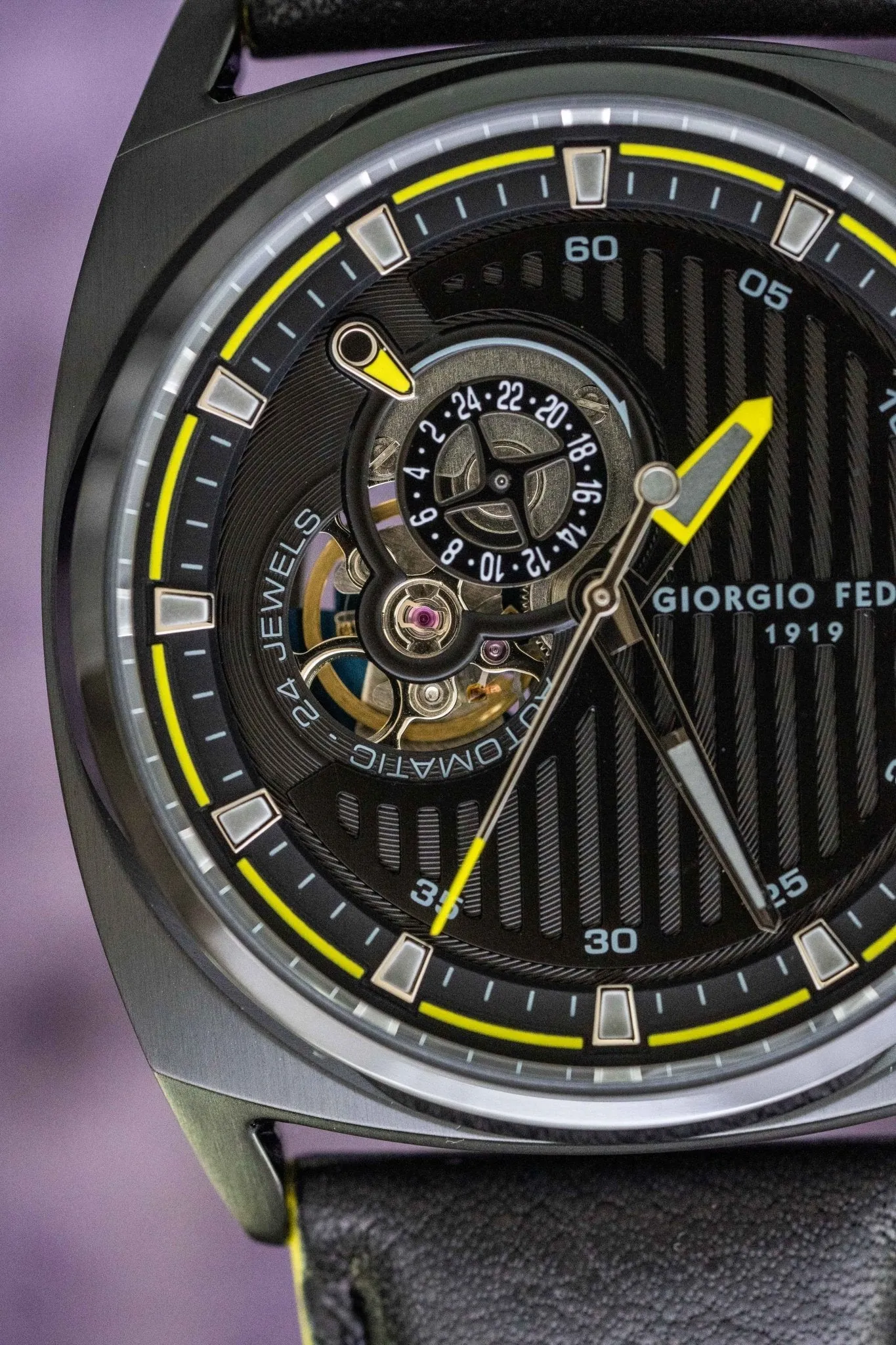 Giorgio Fedon Legend Yellow Black PVD GFCN002