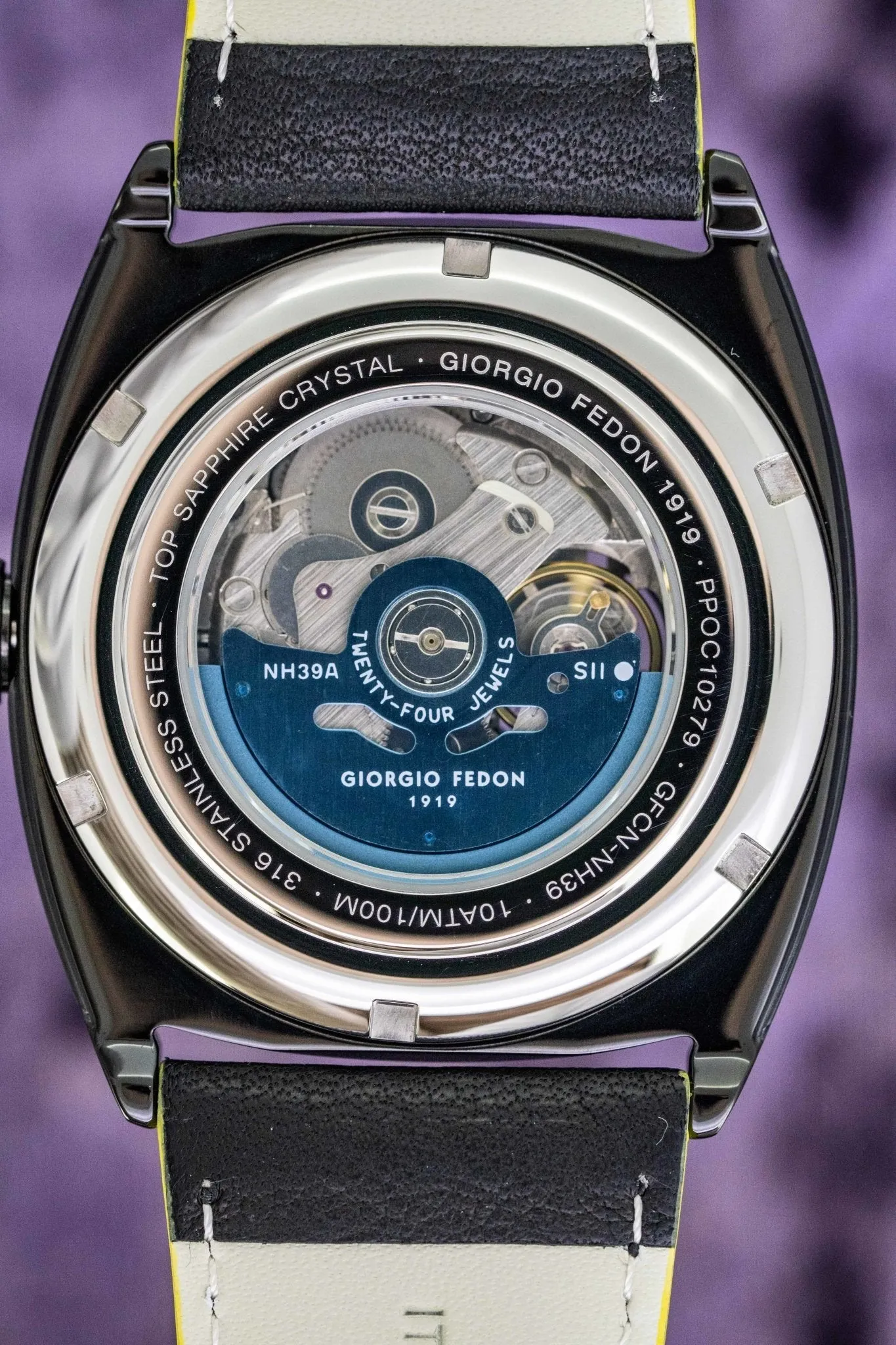 Giorgio Fedon Legend Yellow Black PVD GFCN002