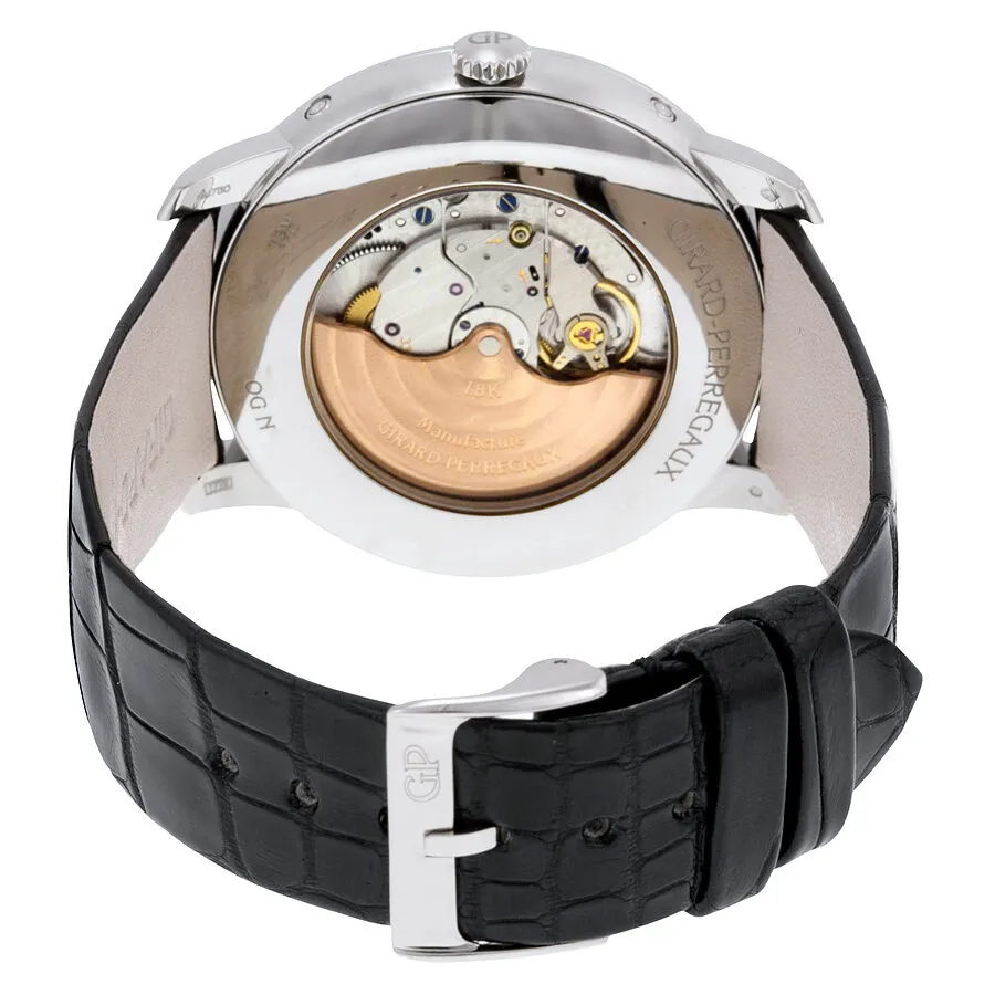 Girard Perregaux 1966 Automatic Silver Dial 18kt White Gold Men's Watch 49535-53-152-BK6A