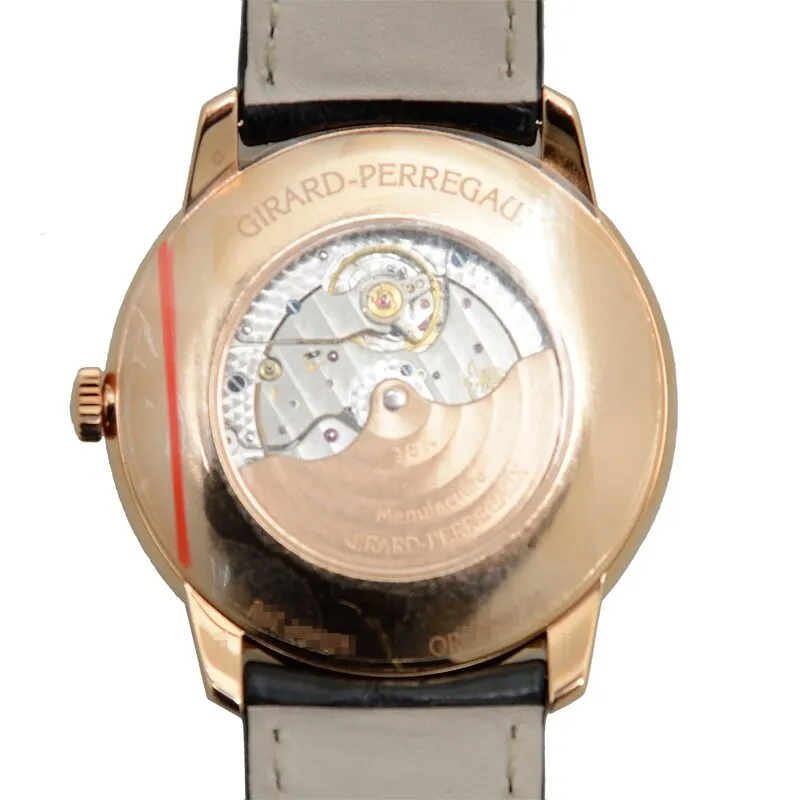 Girard Perregaux 1966 Classique Automatic Silver Dial Men's Watch 49525-52-131-BK6A