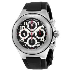 Girard Perregaux Laureato EVO3 Black Dial Black Rubber Men's Watch 80180-11-614-FK6A