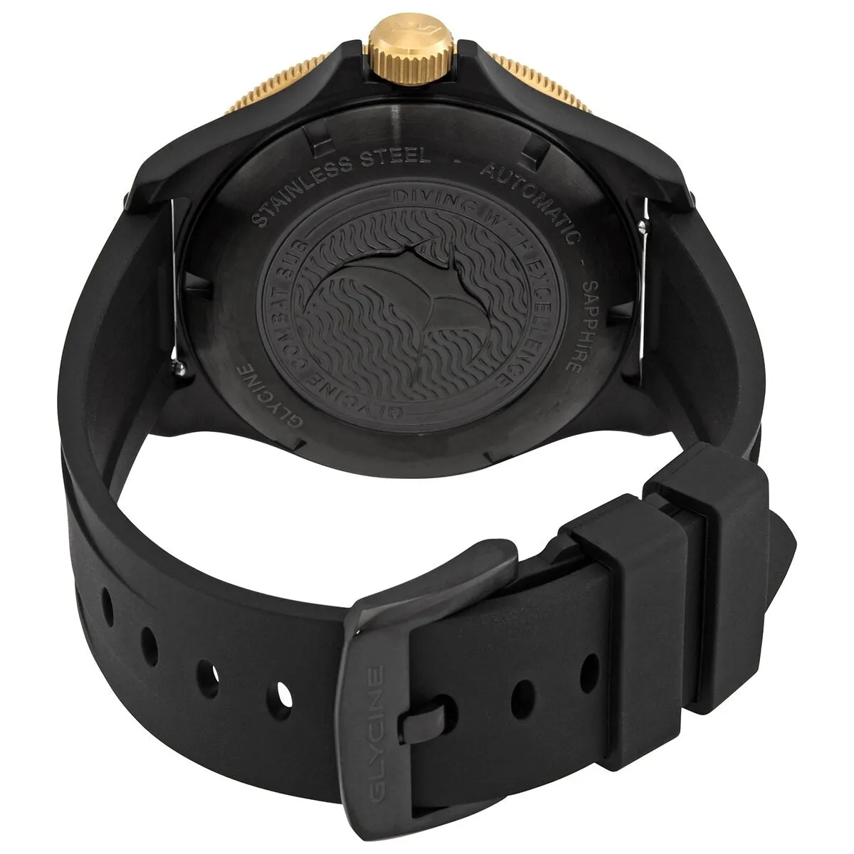 Glycine Combat Sub 46 Automatic Dark Blue Dial Men's Watch GL0280
