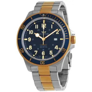 Glycine Combat Sub 46 Automatic Dark Blue Dial Men's Watch GL0294