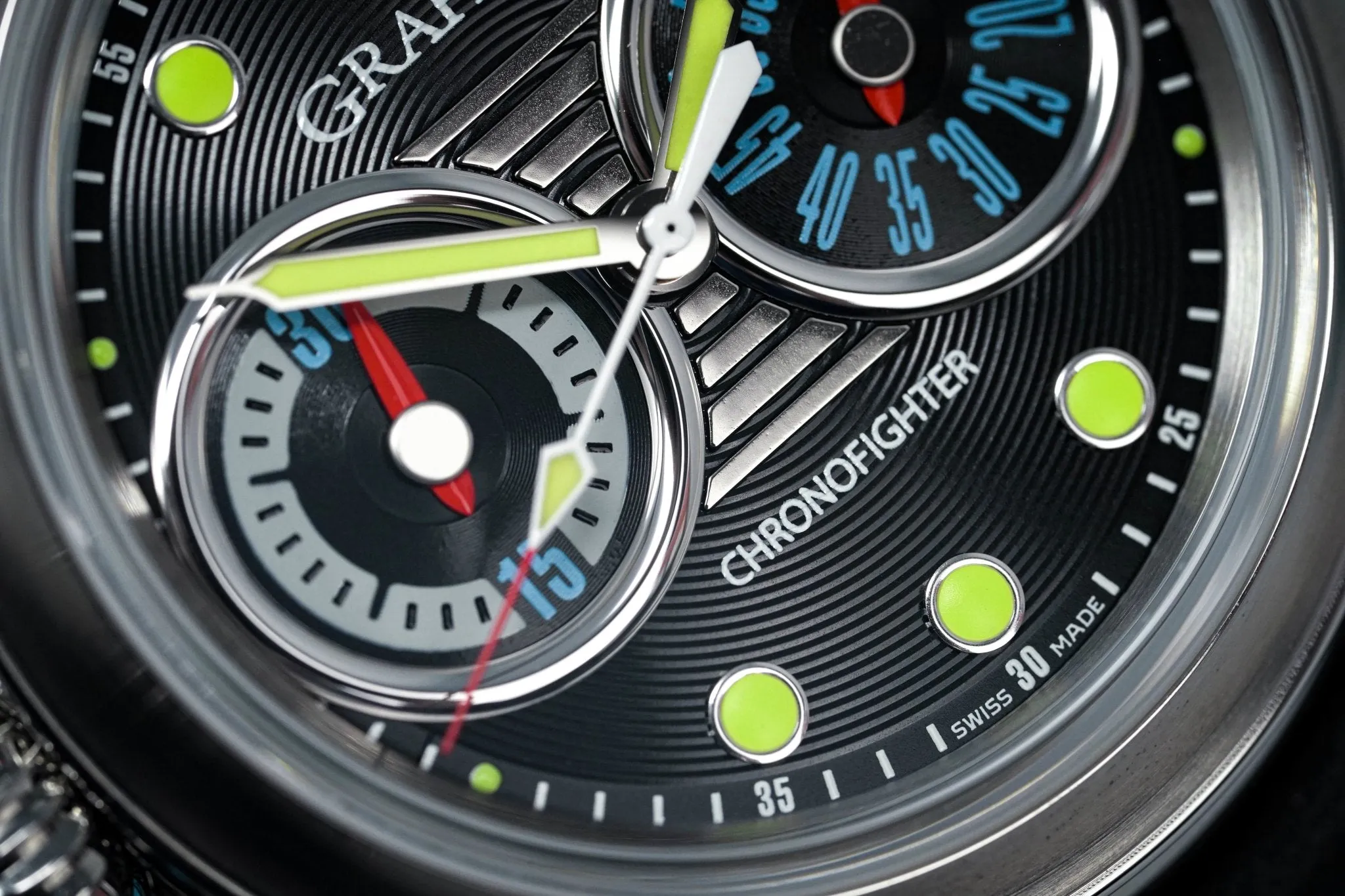 Graham Chronofighter Vintage Stingray Limited Edition 2CVES.B05A