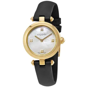 Gucci Diamantissima Mother of Pearl Dial Ladies Watch YA141505