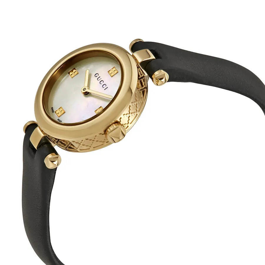 Gucci Diamantissima Mother of Pearl Dial Ladies Watch YA141505