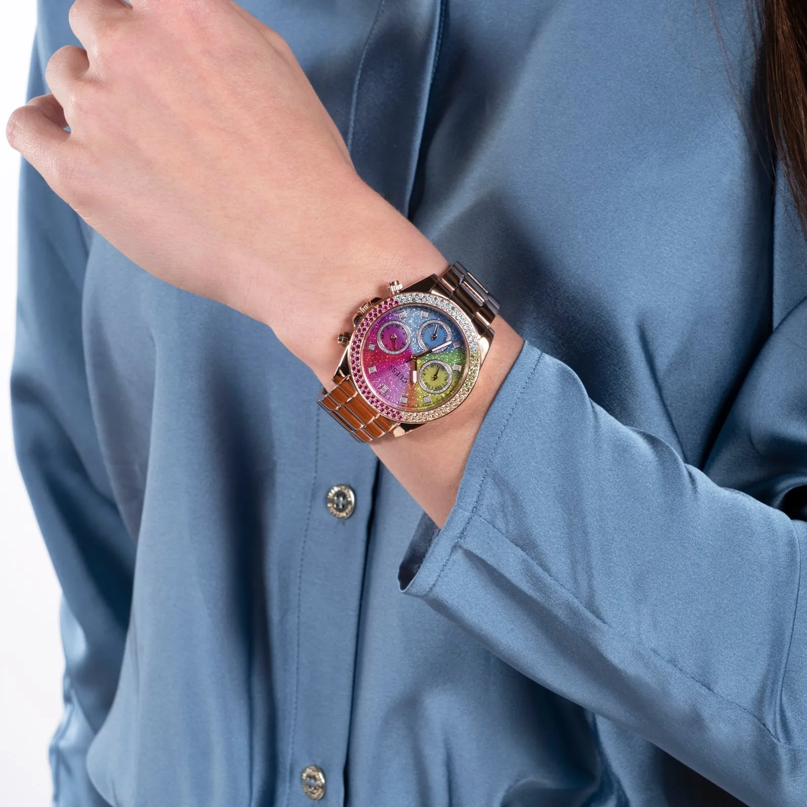 Guess GW0483L3 Ladies Sol Rose Gold Watch