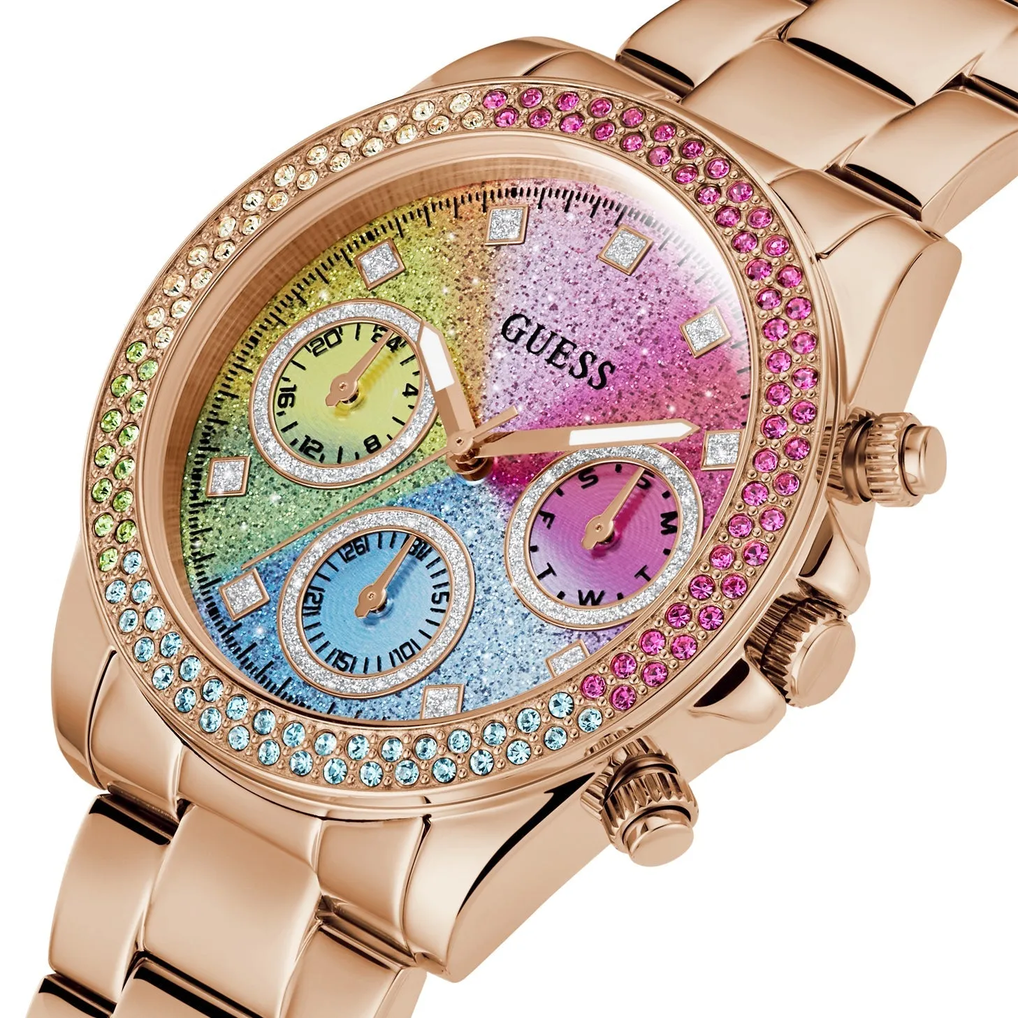 Guess GW0483L3 Ladies Sol Rose Gold Watch