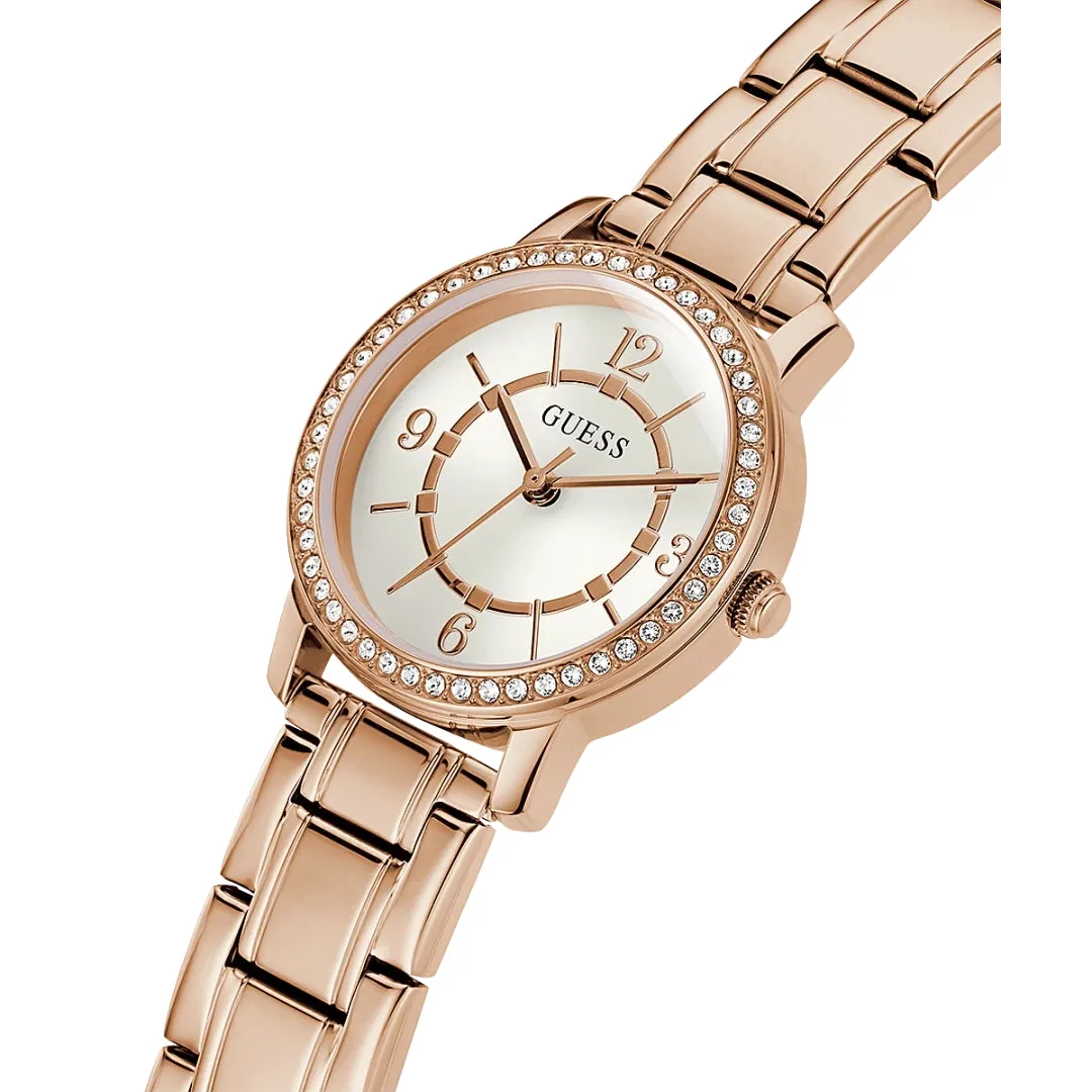 Guess Melody Ladies Rose Gold Watch GW0468L3