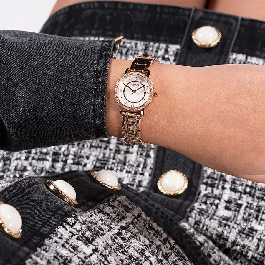 Guess Melody Ladies Rose Gold Watch GW0468L3
