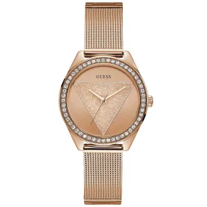 Guess W1142L4 Ladies Tri Glitz Rose Gold Watch