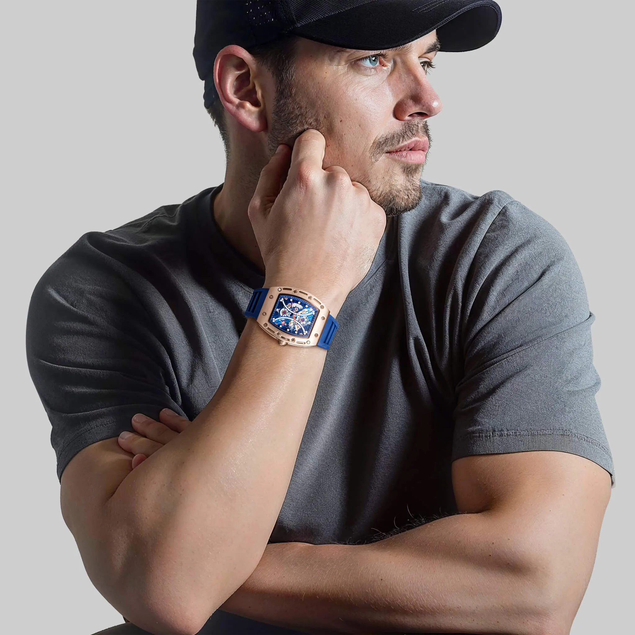 Inferno Blue Men's Watch