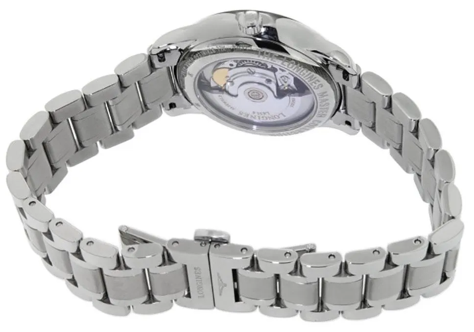 Longines Master Collection Automatic GMT Stainless Steel Silver Dial Date Mens Watch L2.631.4.70.6
