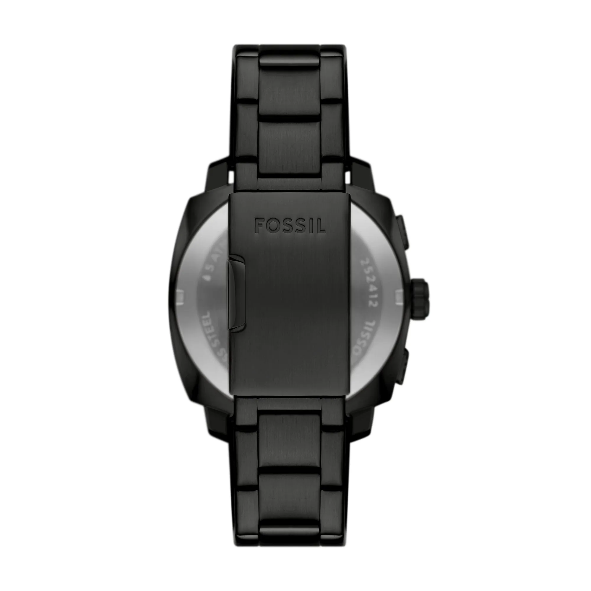 Machine Chronograph Black Stainless Steel Watch