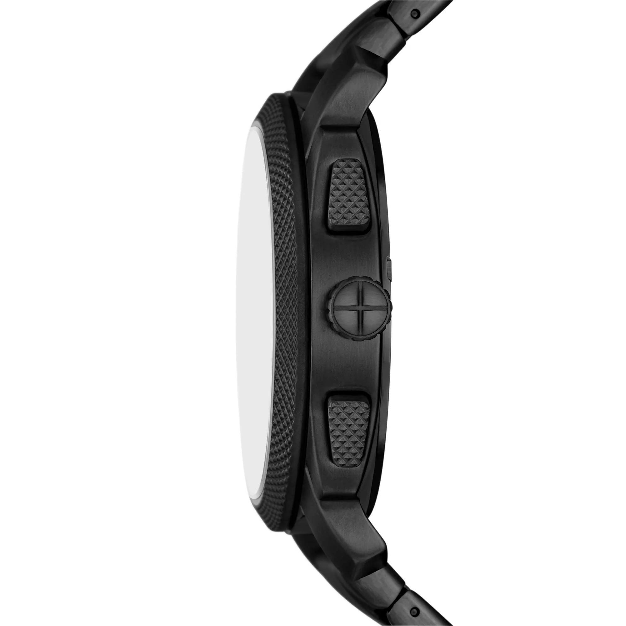 Machine Chronograph Black Stainless Steel Watch