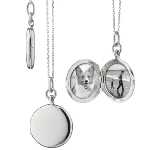 Monica Rich Kosann Slim Quinn Locket Necklace