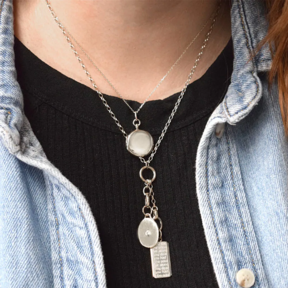 Monica Rich Kosann Slim Quinn Locket Necklace