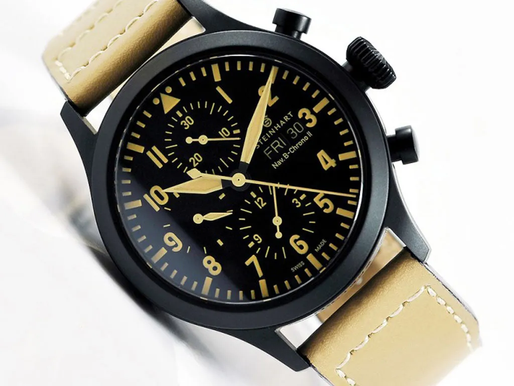Nav B-Chrono II Black DLC 44mm