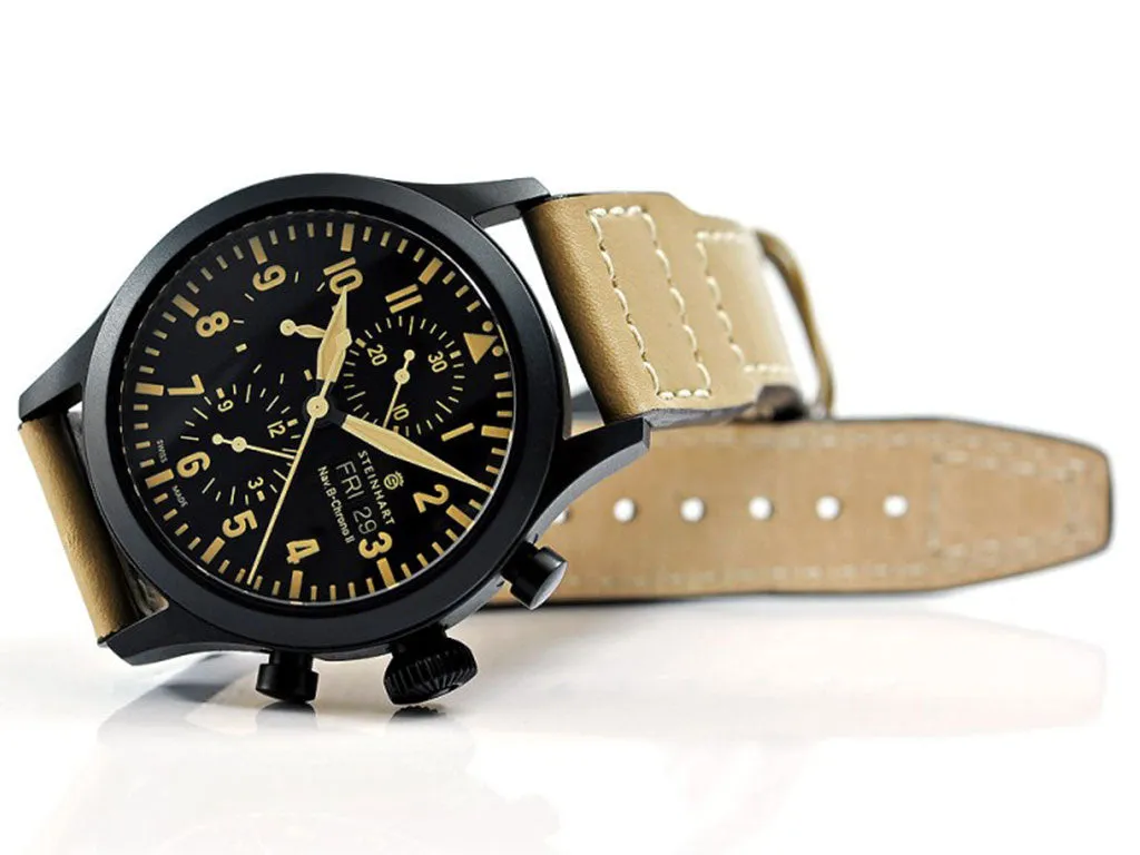 Nav B-Chrono II Black DLC 44mm