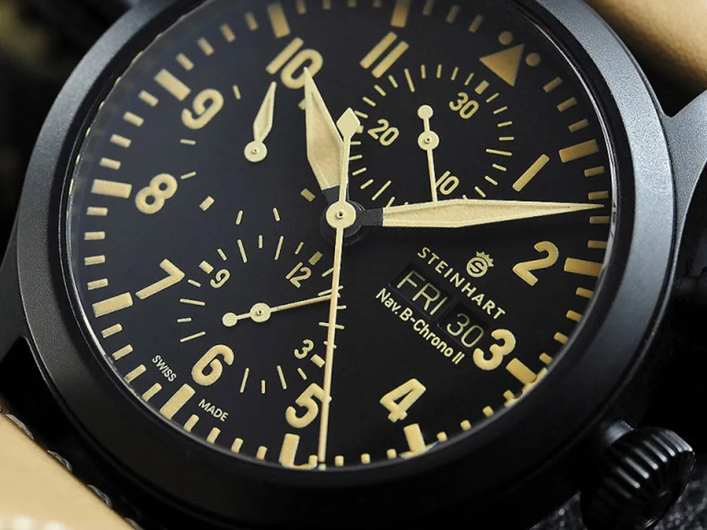 Nav B-Chrono II Black DLC 44mm