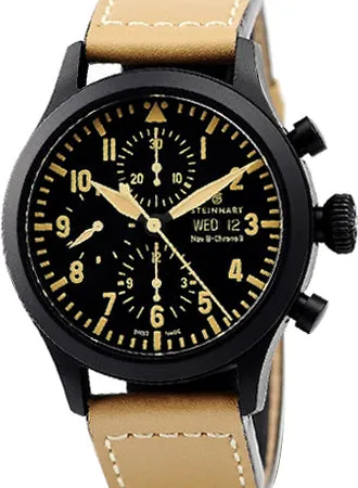 Nav B-Chrono II Black DLC 44mm