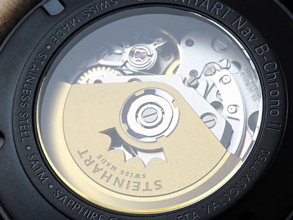 Nav B-Chrono II Black DLC 44mm
