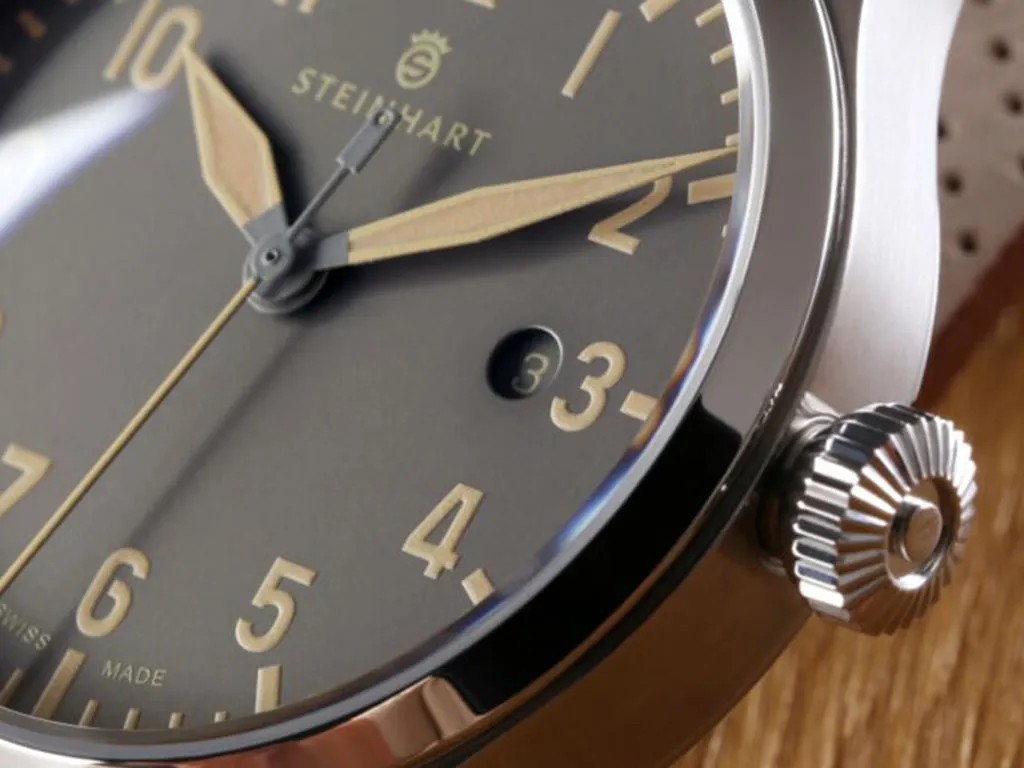 Nav B-Uhr 42 A-Muster Vintage Beige