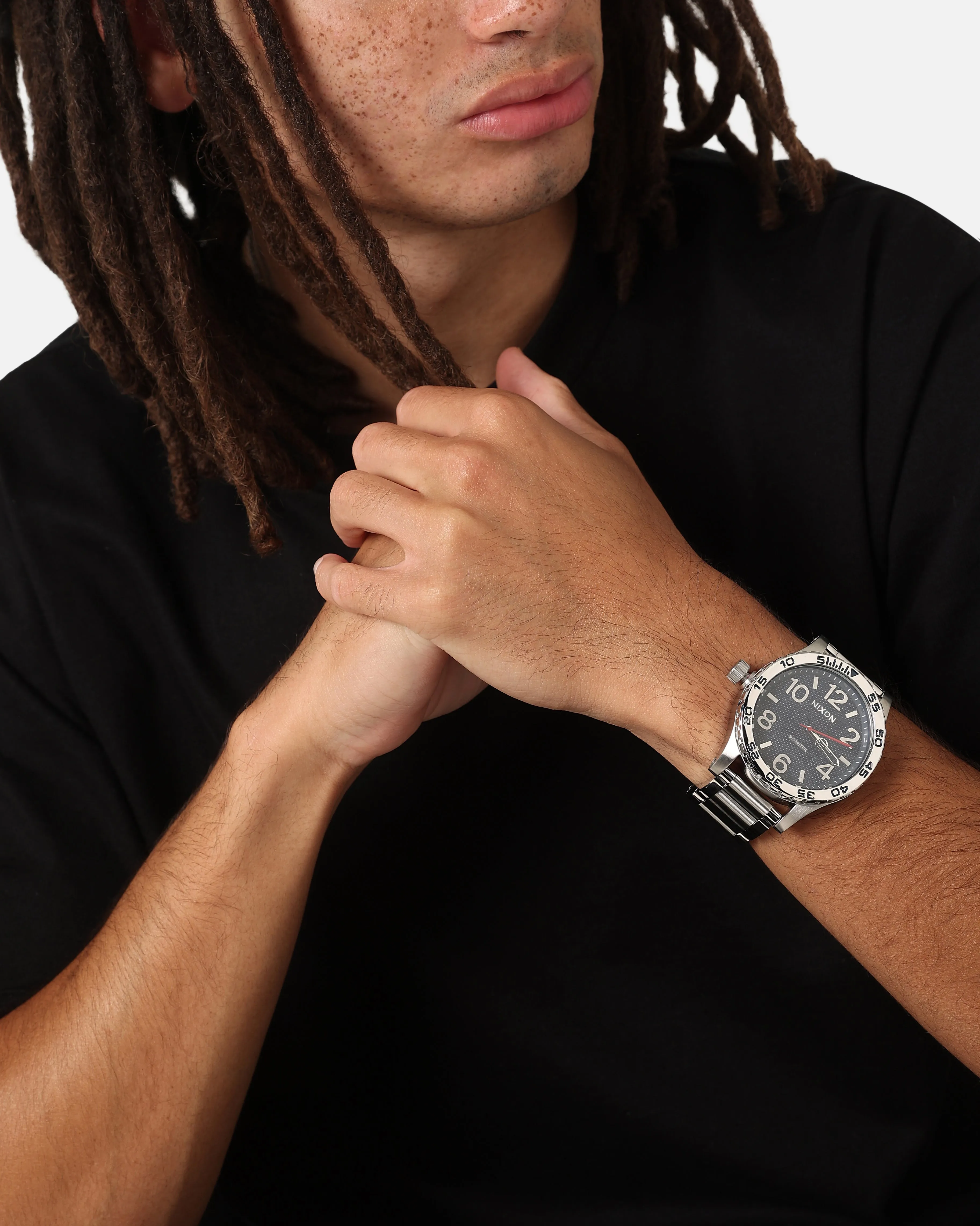 Nixon 51-30 Watch Silver/Denim