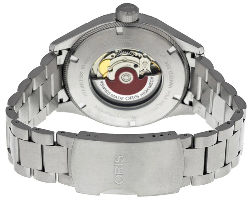 Oris Big Crown ProPilot Automatic Stainless Steel Black Dial Day-Date Mens Watch 752 7698 4164-MB