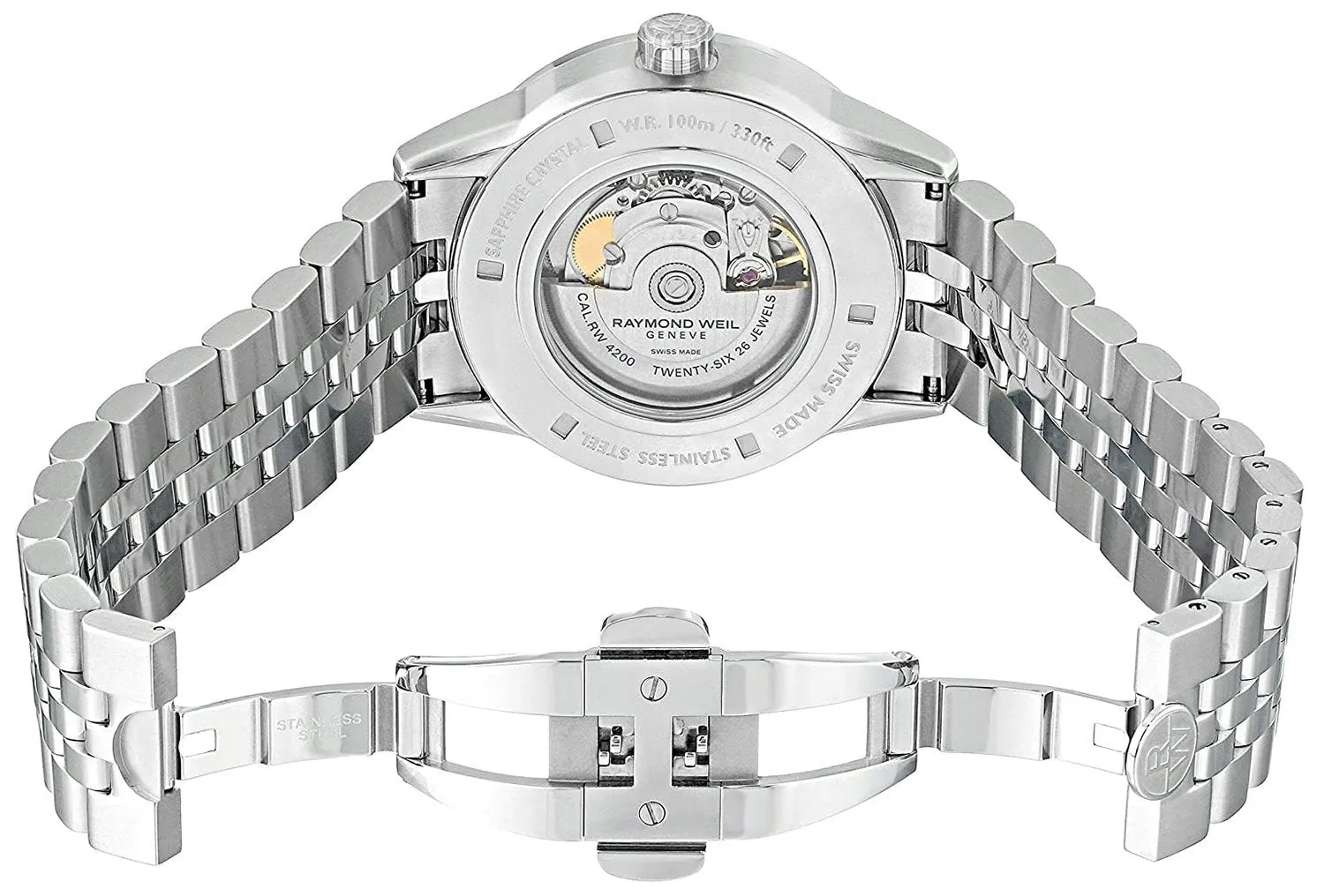 Raymond Weil Freelancer Automatic Stainless Steel Blue Dial Date Mens Watch 2731-ST-50001