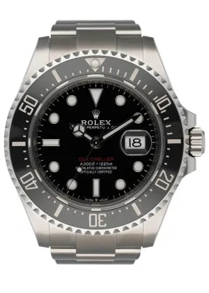 Rolex Red Sea-Dweller 126600 Mens Watch Box Papers