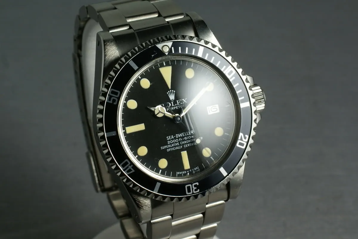 Rolex Sea Dweller Ref 1665 with papers