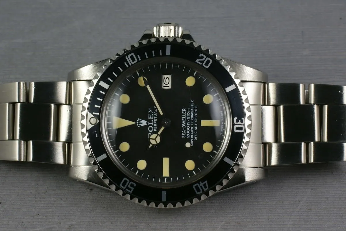 Rolex Sea Dweller Ref 1665 with papers