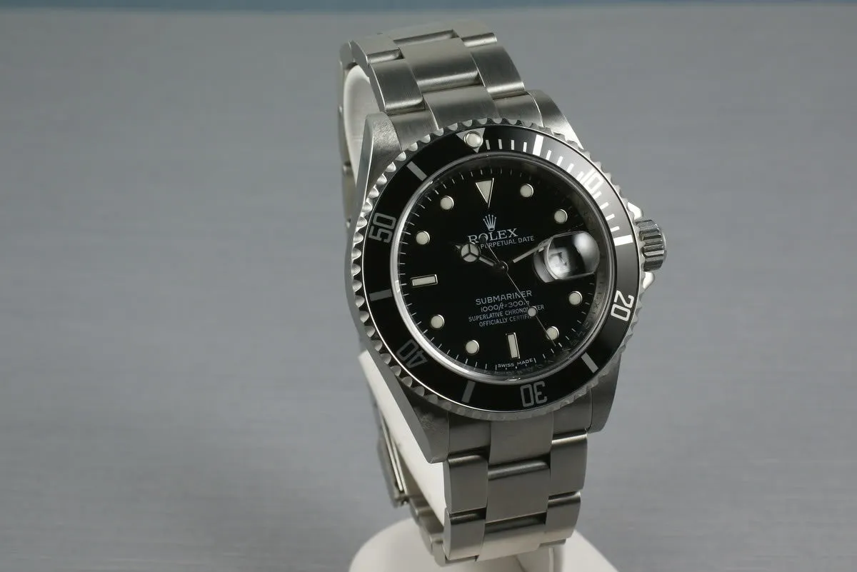 Rolex Submariner 16610