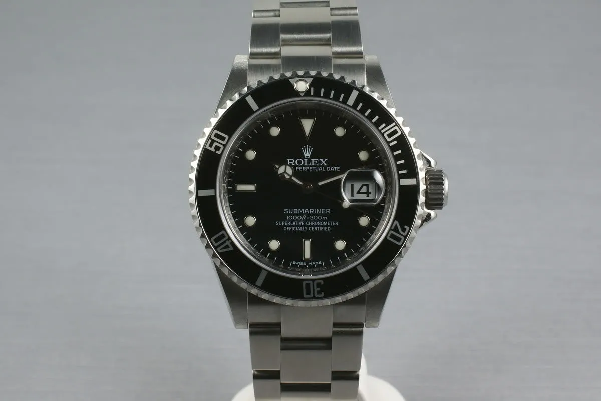 Rolex Submariner 16610