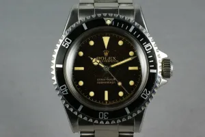 Rolex Submariner 5512 PCG with Chapter Ring Tropical Dial
