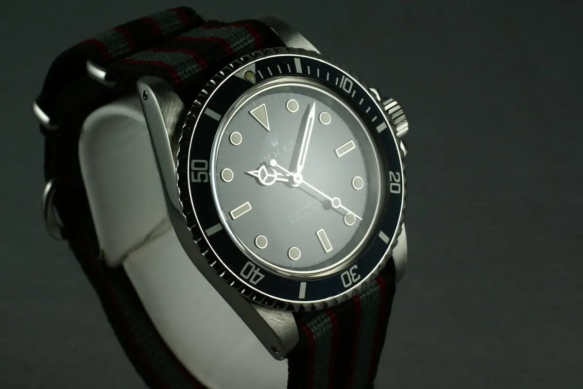 Rolex Submariner 5513 L serial on      Nato