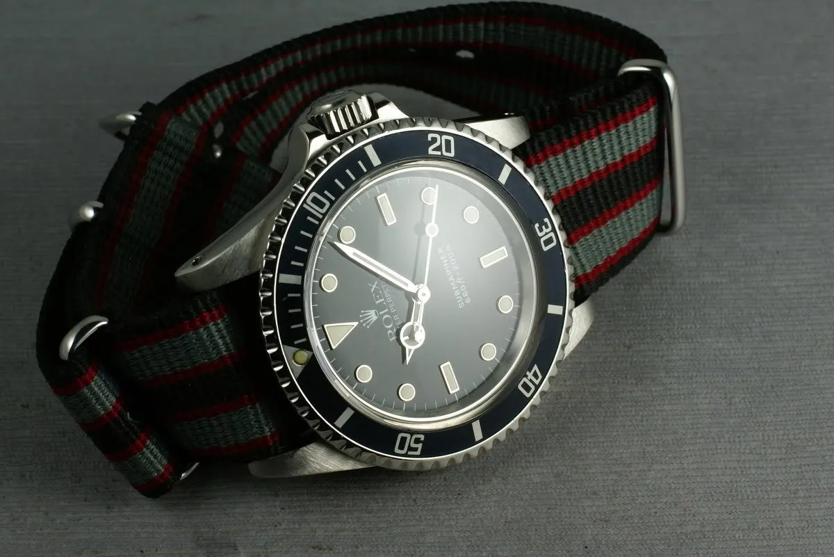 Rolex Submariner 5513 L serial on      Nato
