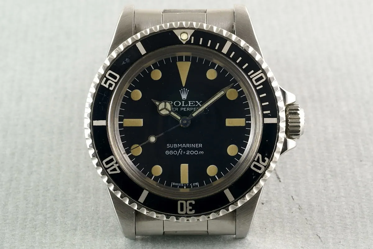 Rolex Submariner 5513 Maxi Dial