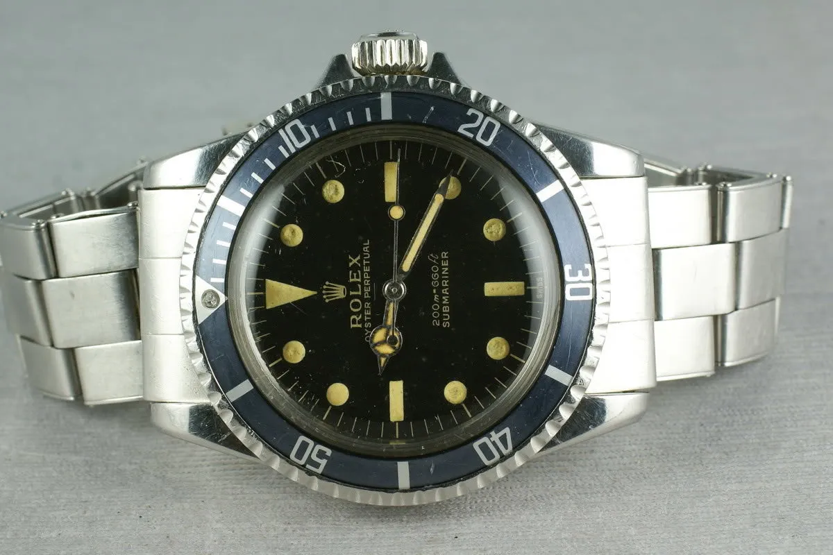 Rolex Submariner  5513 PCG with Underline _ Dial