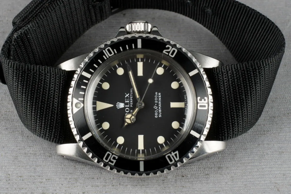 Rolex Submariner Dial 5513 with Serif Dial