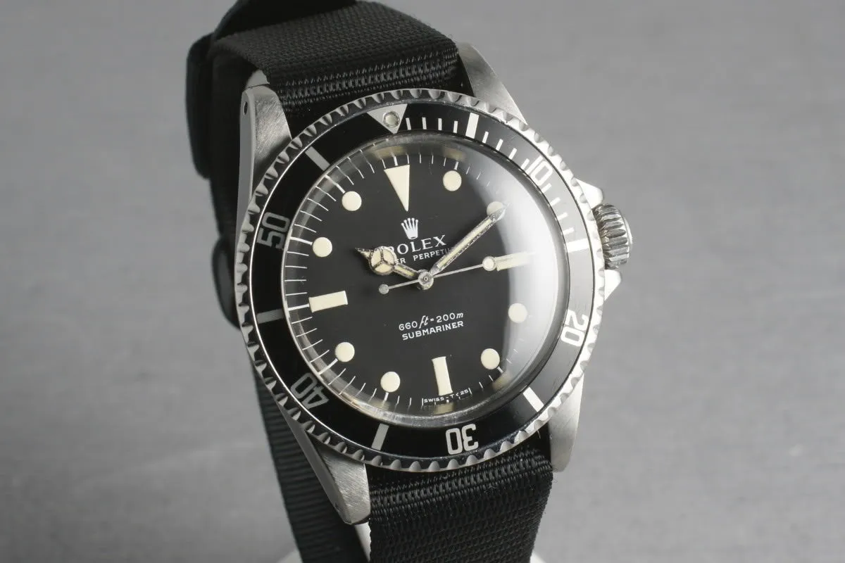 Rolex Submariner Dial 5513 with Serif Dial